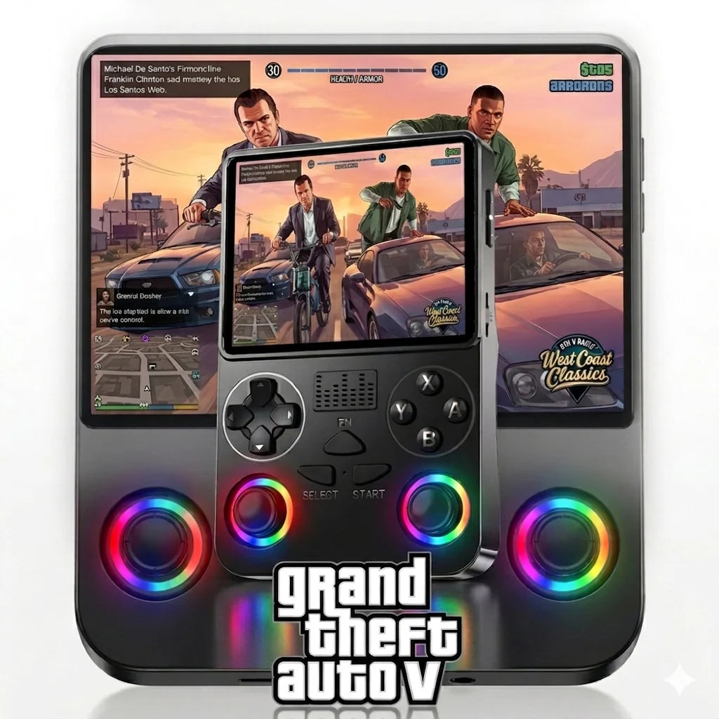 GAME STATION 5 (GTA V, SPIDERMAN 2, FORTNITE)