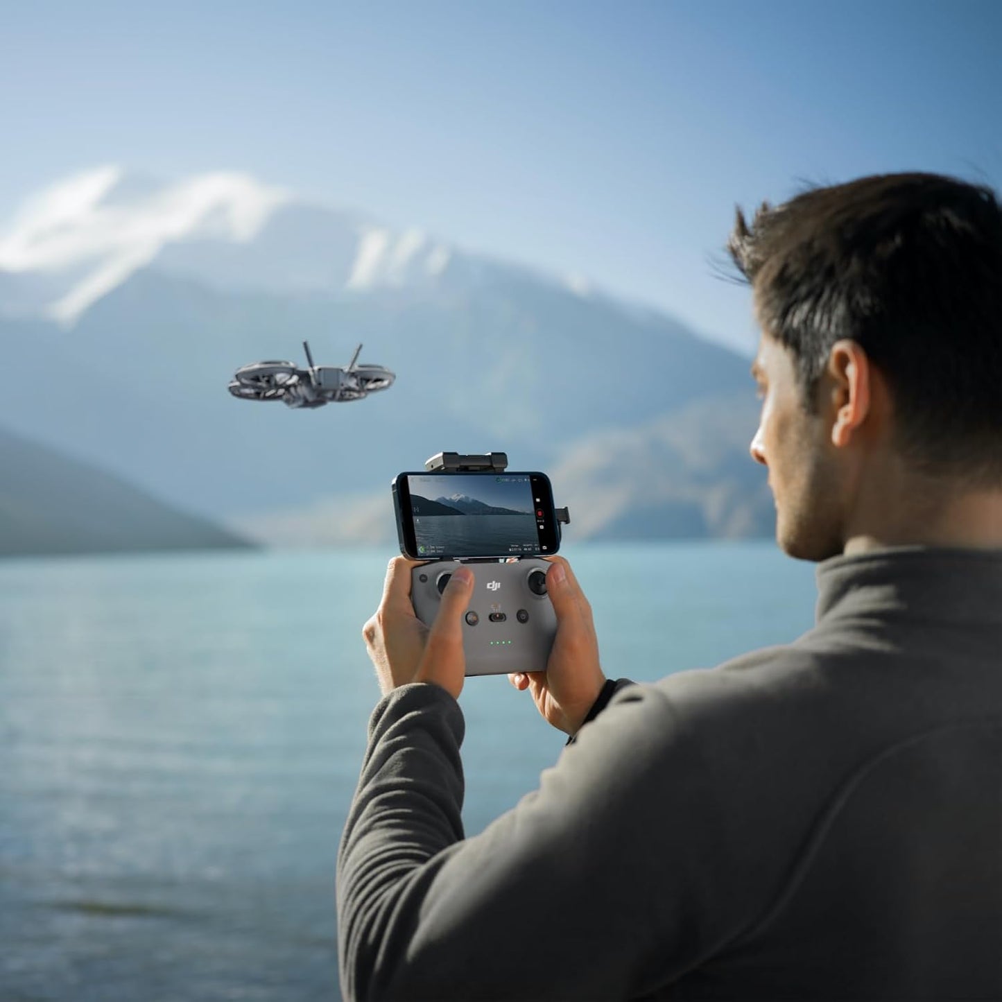 DJI Neo 2 Fly More Combo With Goggles N3 & RC-N3 Remote Controller, Stable Transmission With Digital Transceiver, 4K Drone for Beginners, 3 Batteries