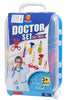 Kids Doctor Play Set with Carry Case, Children's Pretend Doctor Kit, Medical Toy Set with Accessories, Educational Role-Playing Toy for Boys and Girls (3+ Years)