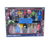 Superhero Action Figure Toys Superheroes Set of 10 Figures Toy for Kids (Set of 10 Action Figures)