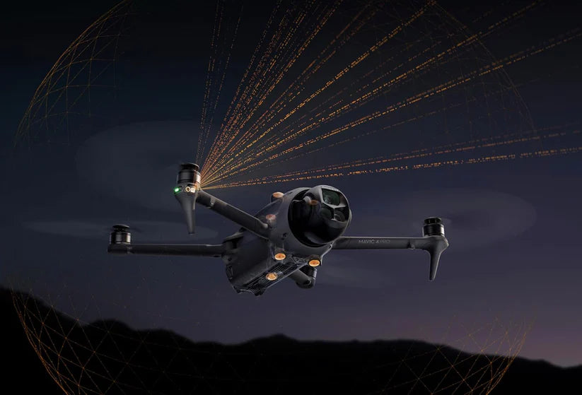 DJI Mavic 4 Pro Drone   Without Display Remote with 100MP Hasselblad Camera, Triple-Camera System, 6K/60fps HDR Video, 51-Min Flight Time, O4+ 30km Video Transmission, 0.1-Lux Night Vision