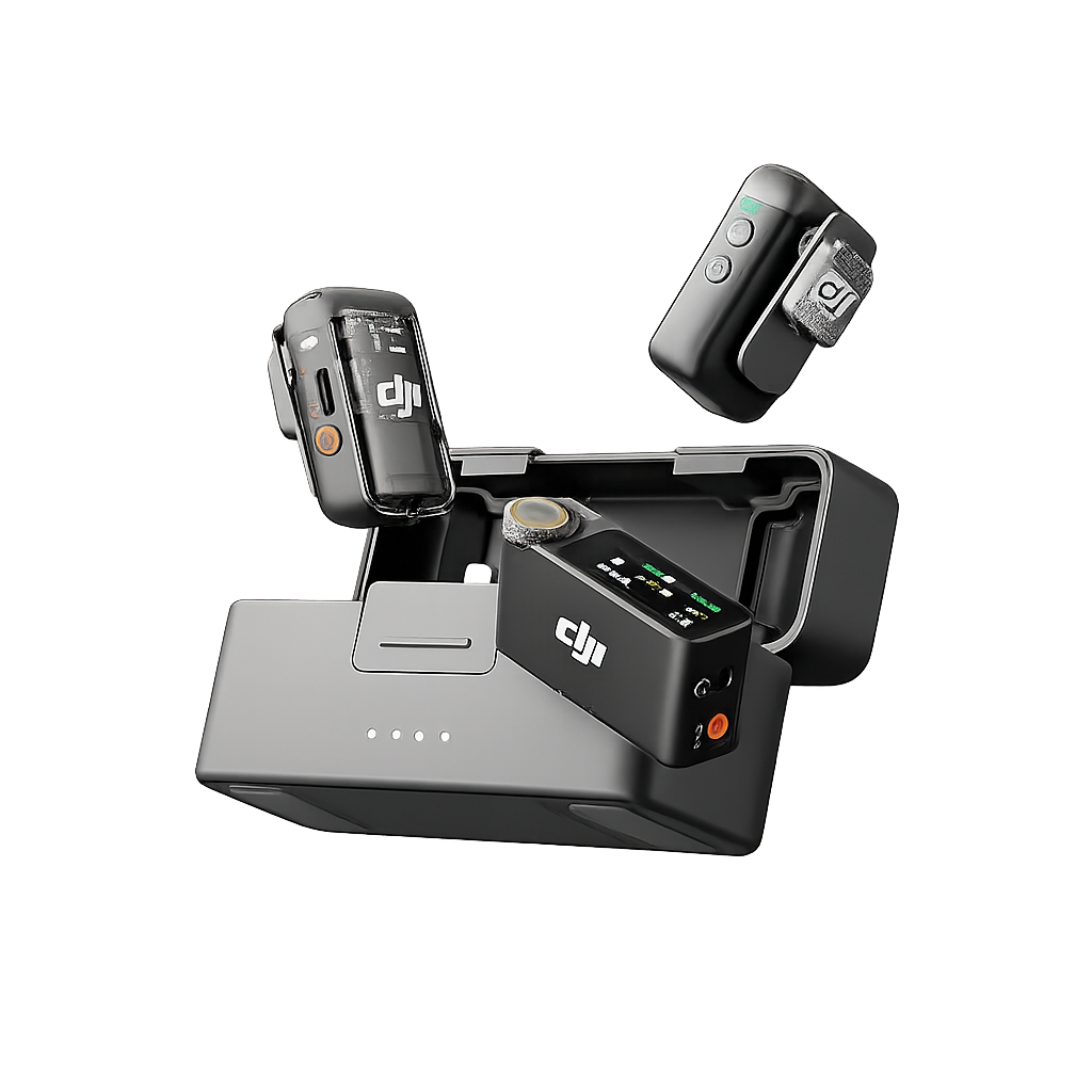 DJI MIC 2 (2 TX + 1 RX + Charging Case)