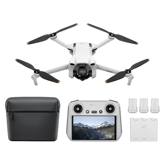 dji MINI 4 PRO GPS 4K Brushless Gimbal Camera  Big Display Remote  4k Camera,   4K Dual HD Camera Triple Battery 1 Year Warranty