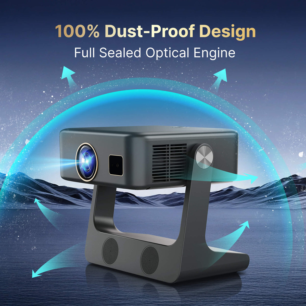 CROZBEATS 4K , ANDROID , 200 INCH SIZE PROJECTOR