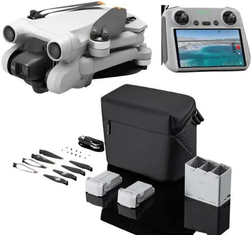 D.J.I MINI 4 GPS 4K Brushless Gimbal Camera  Big Display Remote