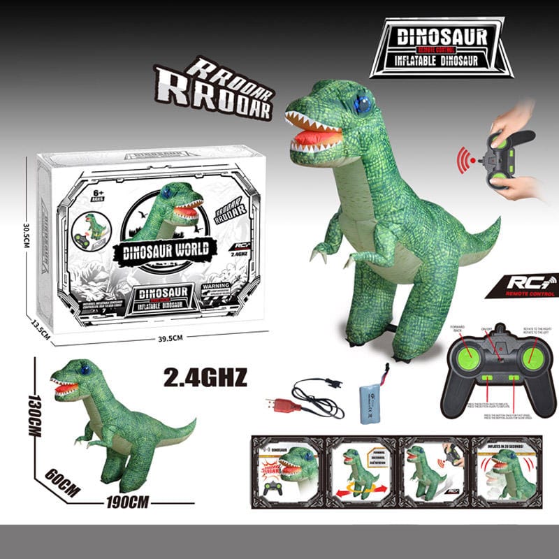 Giant Inflatable Dinosaur Toy, Electric Dinosaur Ball, Fast Inflating, Surprise Gift for Kids