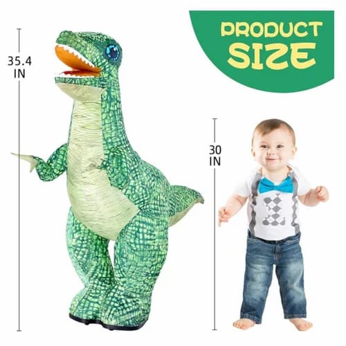 Giant Inflatable Dinosaur Toy, Electric Dinosaur Ball, Fast Inflating, Surprise Gift for Kids
